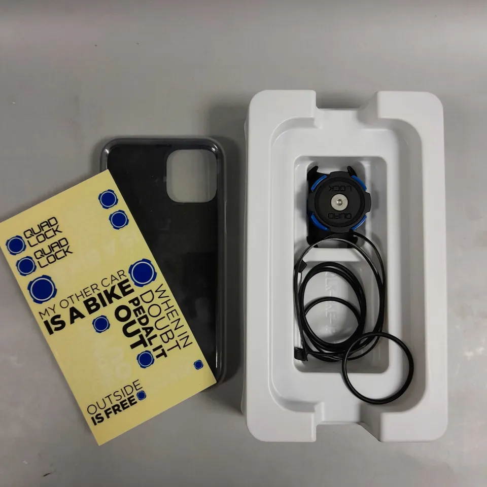 BOXED QUAD LOCK IPHONE 12/12 PRO BIKE KIT - 25-40MM