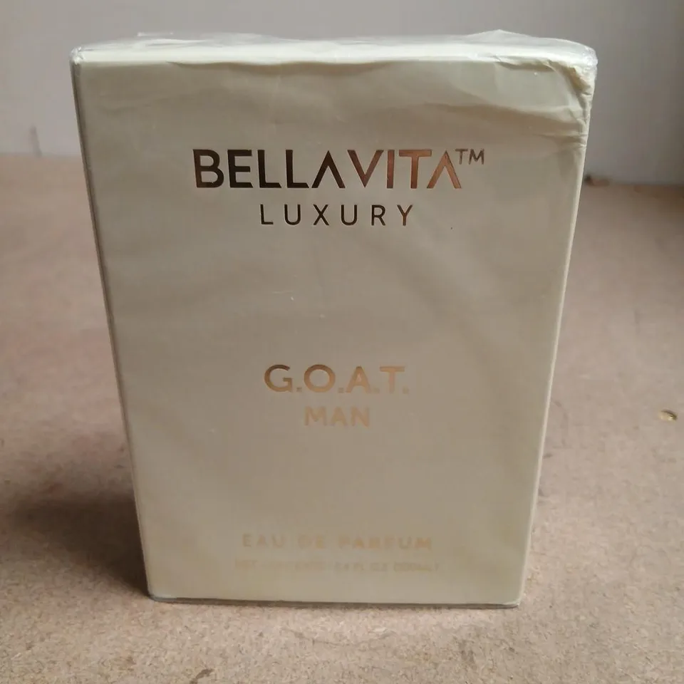 BOXED AND SEALED BELLAVITA LUXURY G.O.A.T. MAN EAU DE PARFUM 100ML