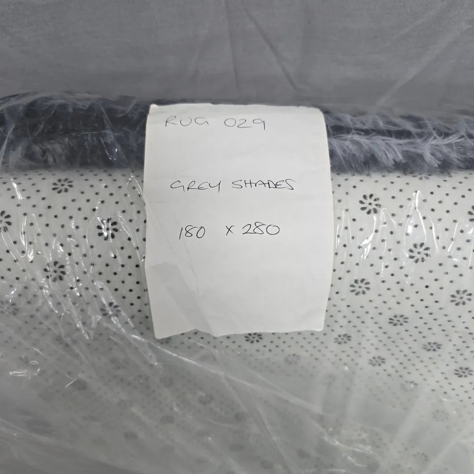 GREY SHADES RUG, 180 X 280 CM