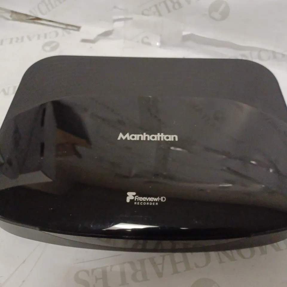 MANHATTAN T2-R 500GB FREEVIEW HD RECORDER, BLACK