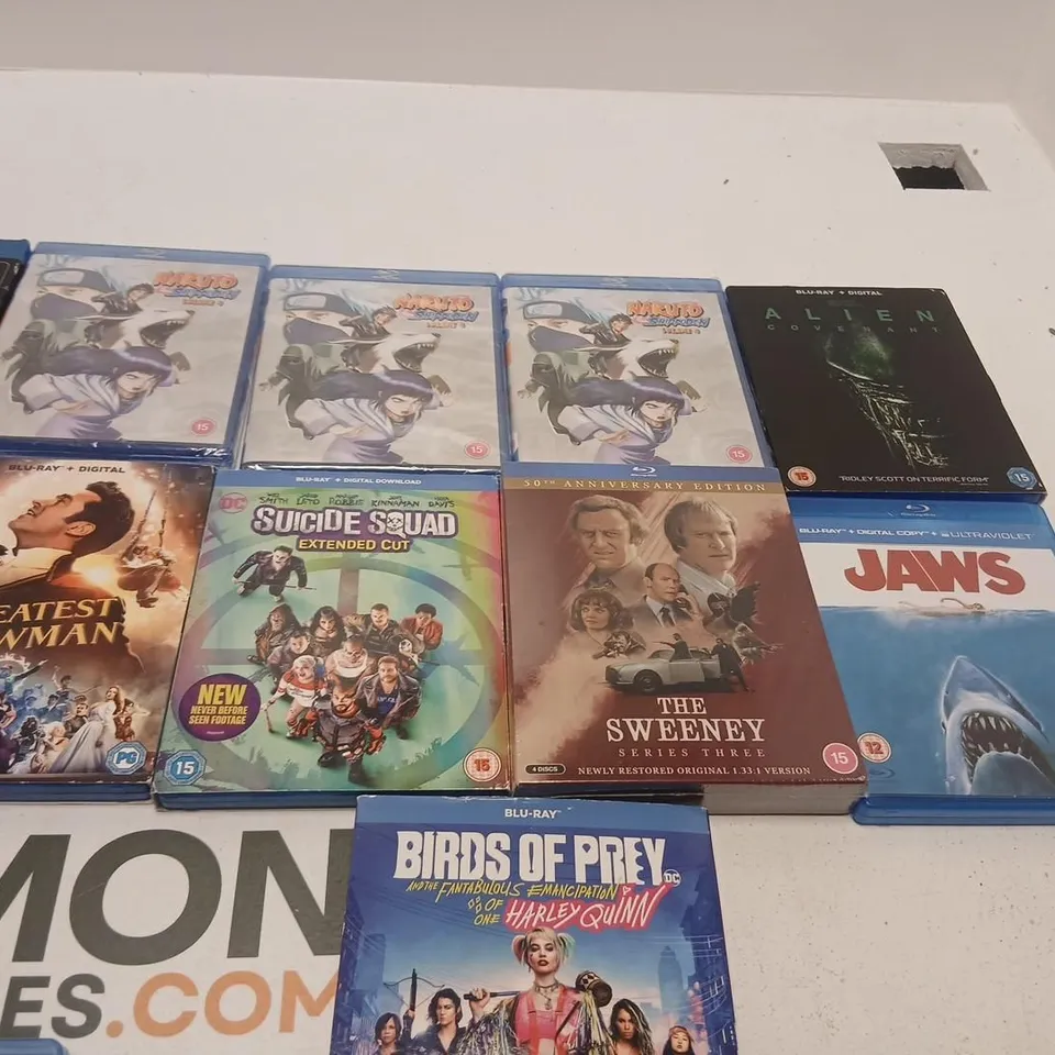 APPROXIMATELY 17 ASSORTED BLU-RAY & DVD FILM COLLECTION 