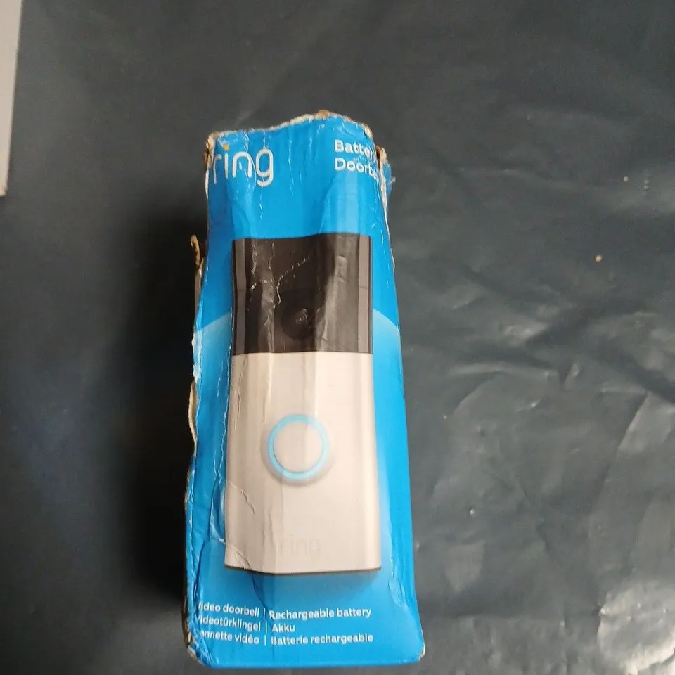 BOX OF APPROXIMATELY 9 ASSORTED ITEMS INCLUDING CLOUD STORAGE CAMERA , RING DOORBELL AND ADJUSTABLE LENS GLASSES 