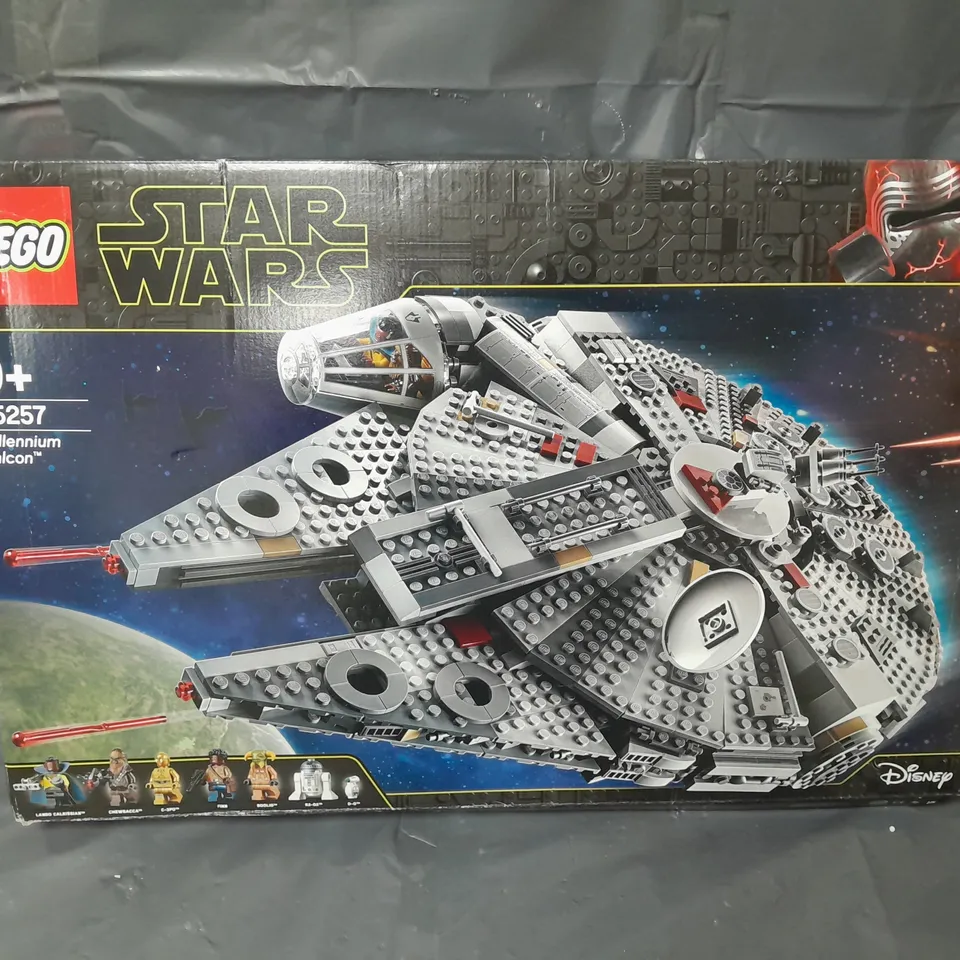 BOXED LEGO STAR WARS MILLENNIUM FALCON 75257