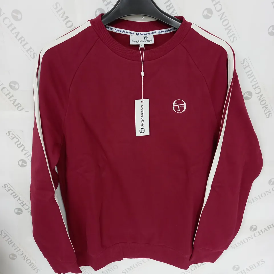 SERGIO TACCHINI CREW NECK SWEATSHIRT SIZE L