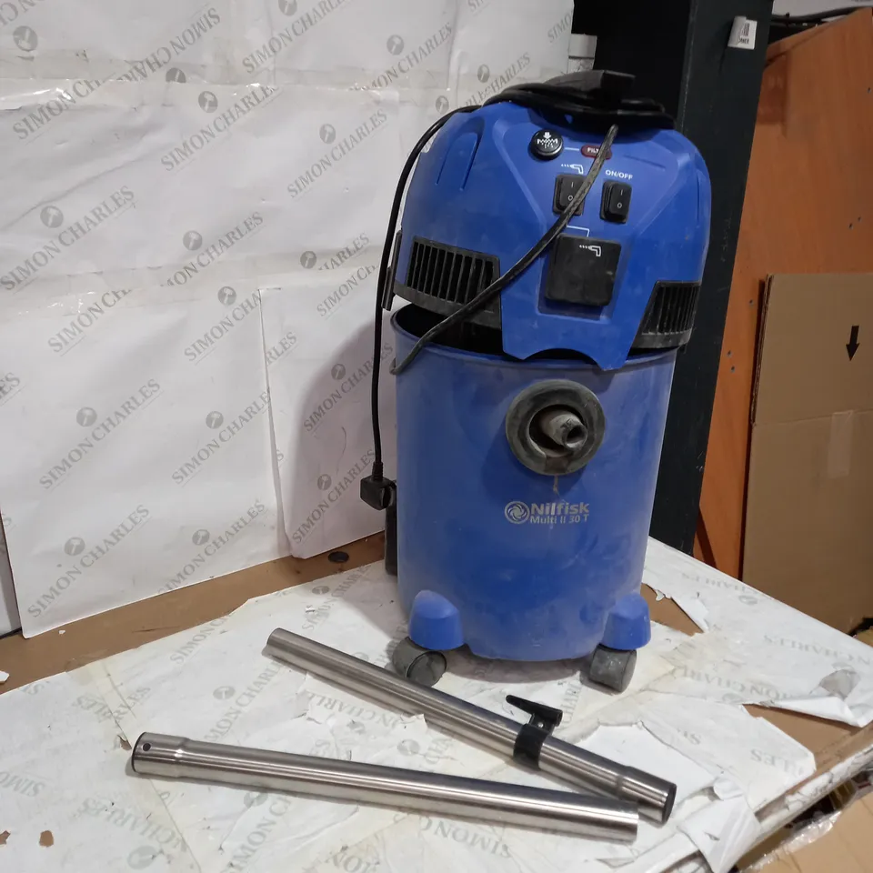 NILFISK MULTI LL 30T WET AND DRY VACUUM CLEANER