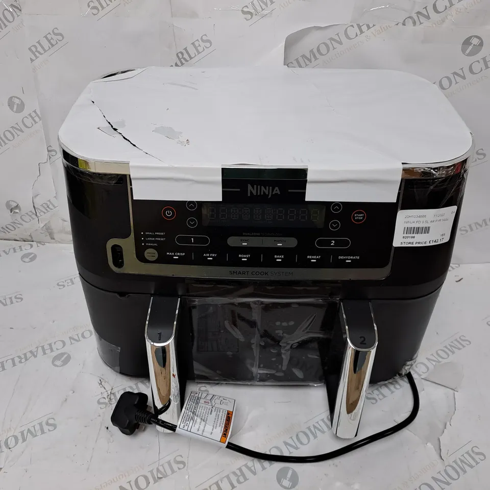 NINJA FOODI MAX DUAL ZONE 9.5L AIR FRYER AF451UK