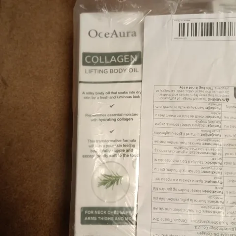 OCEAURA COLLAGEN LIFTING BODY OIL – 100 ML X3