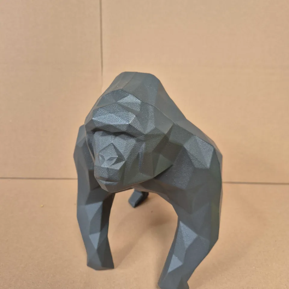 BOXED GUS" GORILLA GEOMETRIC SCULPTUR
