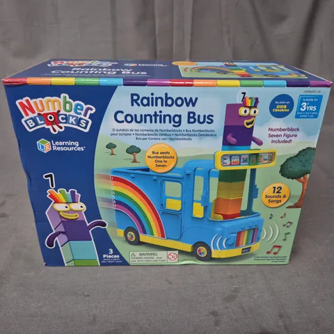 NUMBER BLOCKS - RAINBOW COUNTING BUS 