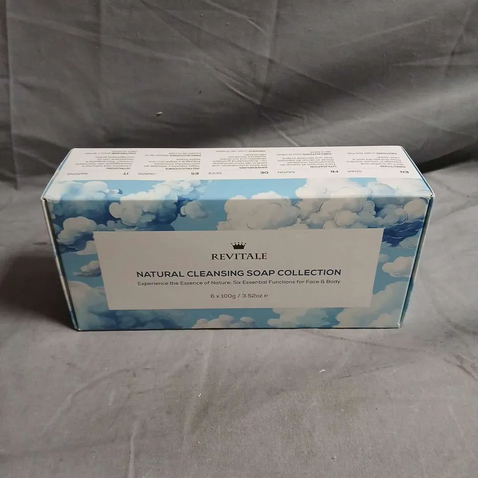 SEALED REVITALE NATURAL CLEANSING SOAP COLLECTION 