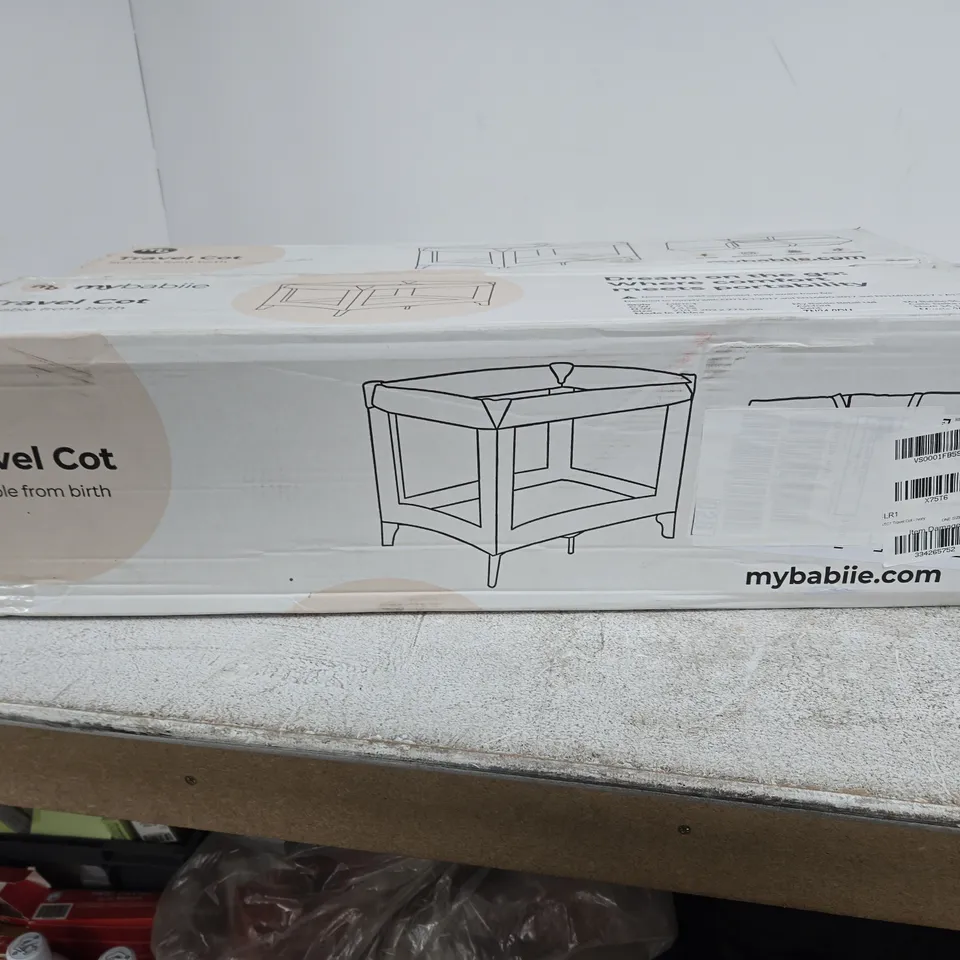 MYBABIE TRAVEL COT – BOXED