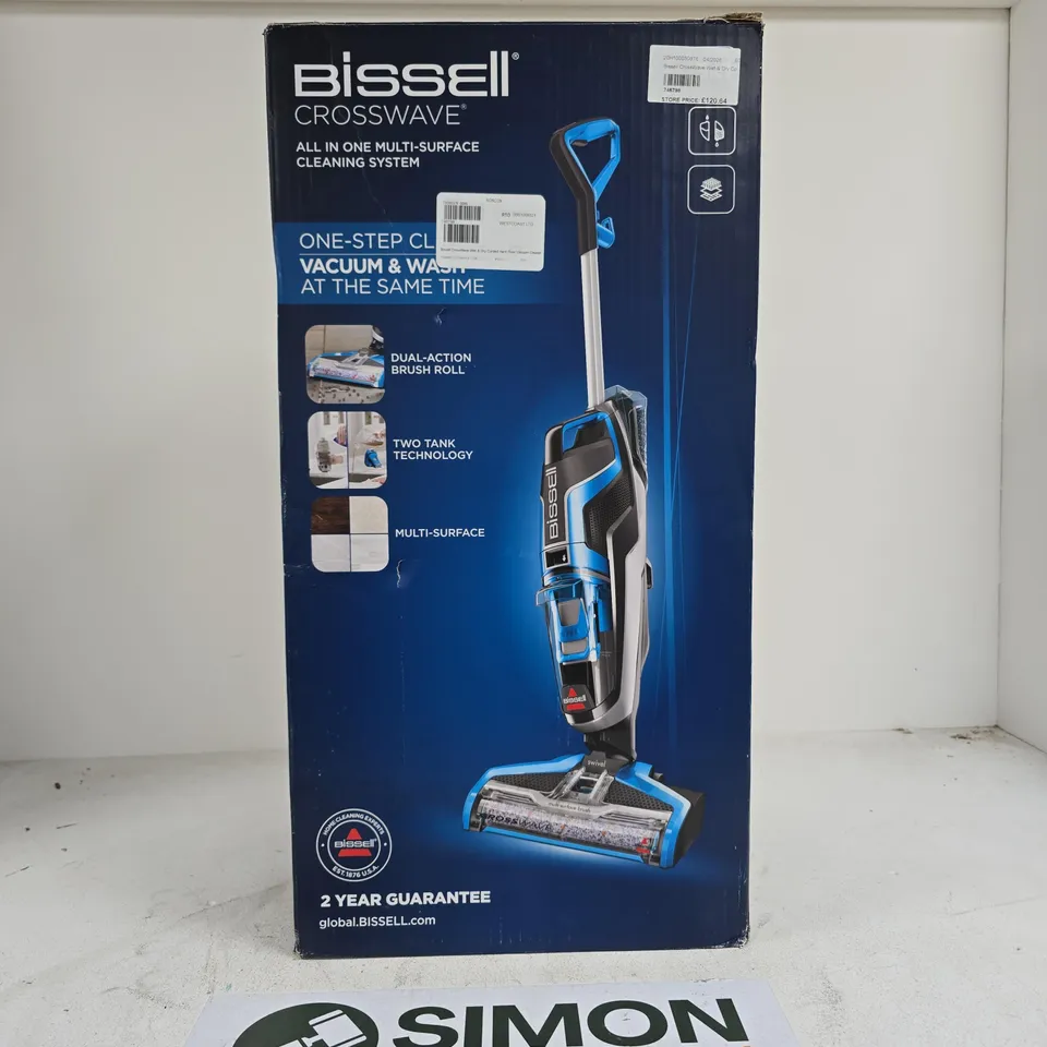 BISSELL CROSSWAVE ALL IN ONE MULTI SURFACE CLEANING SYSTEM