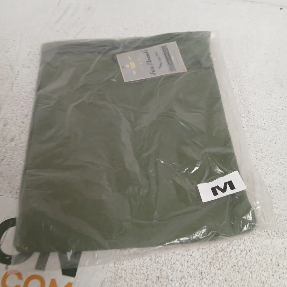 FIVE THREADS URBAN GOODS OLIVE GREEN T-SHIRT – SIZE M