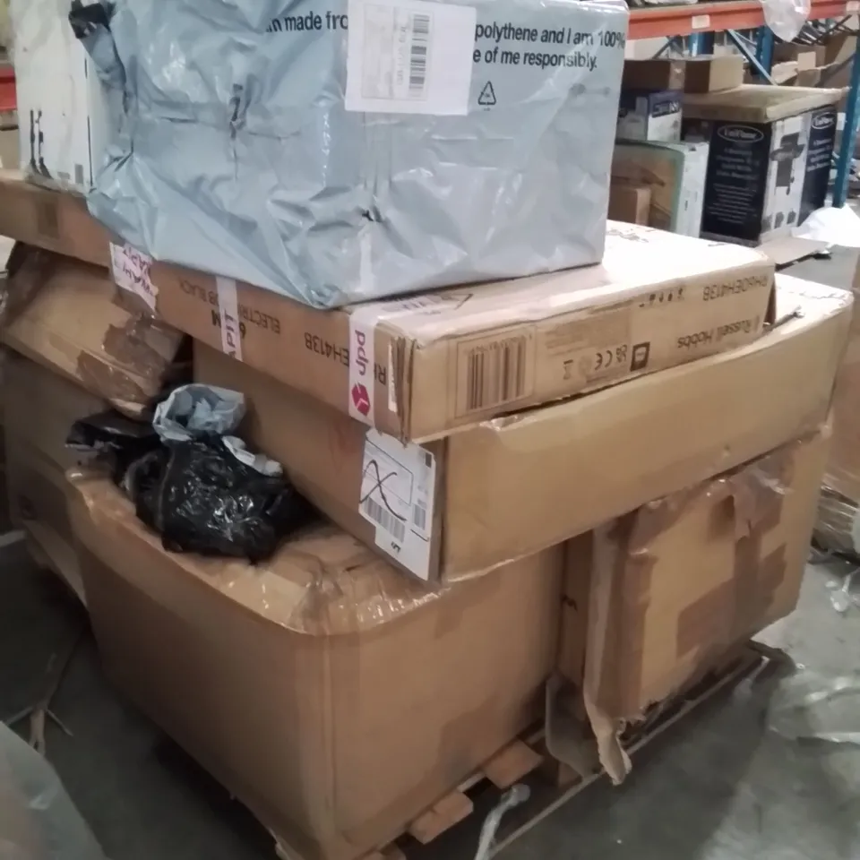 PALLET OF ASSORTED ELECTRICAL ITEMS TO INCLUDE;ELECTRIC HOB,SPOT CLEANER