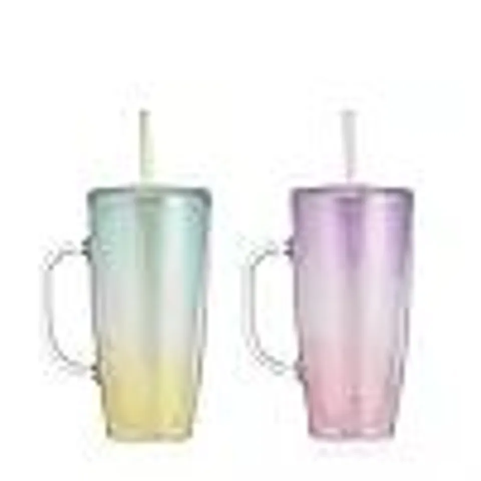 LOCK AND LOCK SET OF 2 OMBRE CUPS