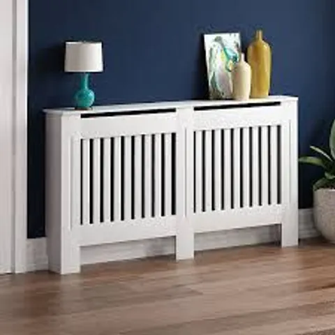 BOXED CHELSEA RADIATOR COVER, LARGE - WHITE (1 BOX)