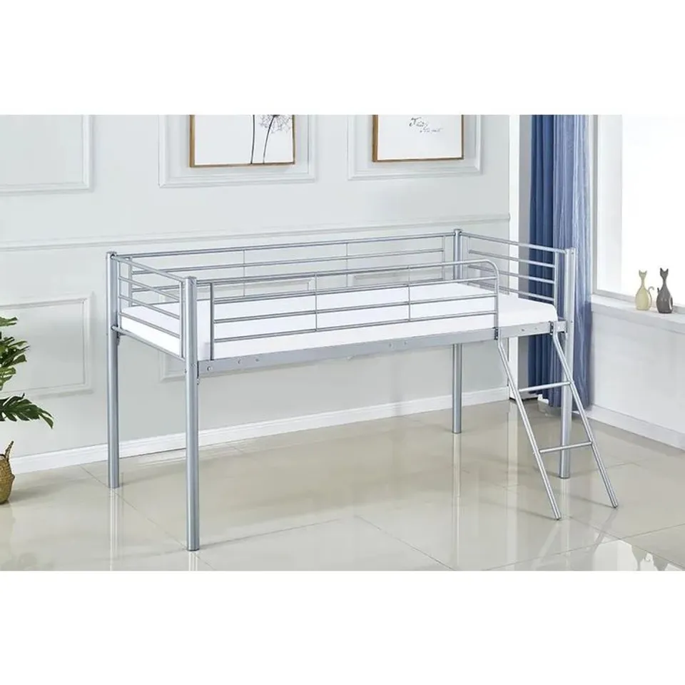 BOXED CHILDREN SINGLE MID SLEEPER BED