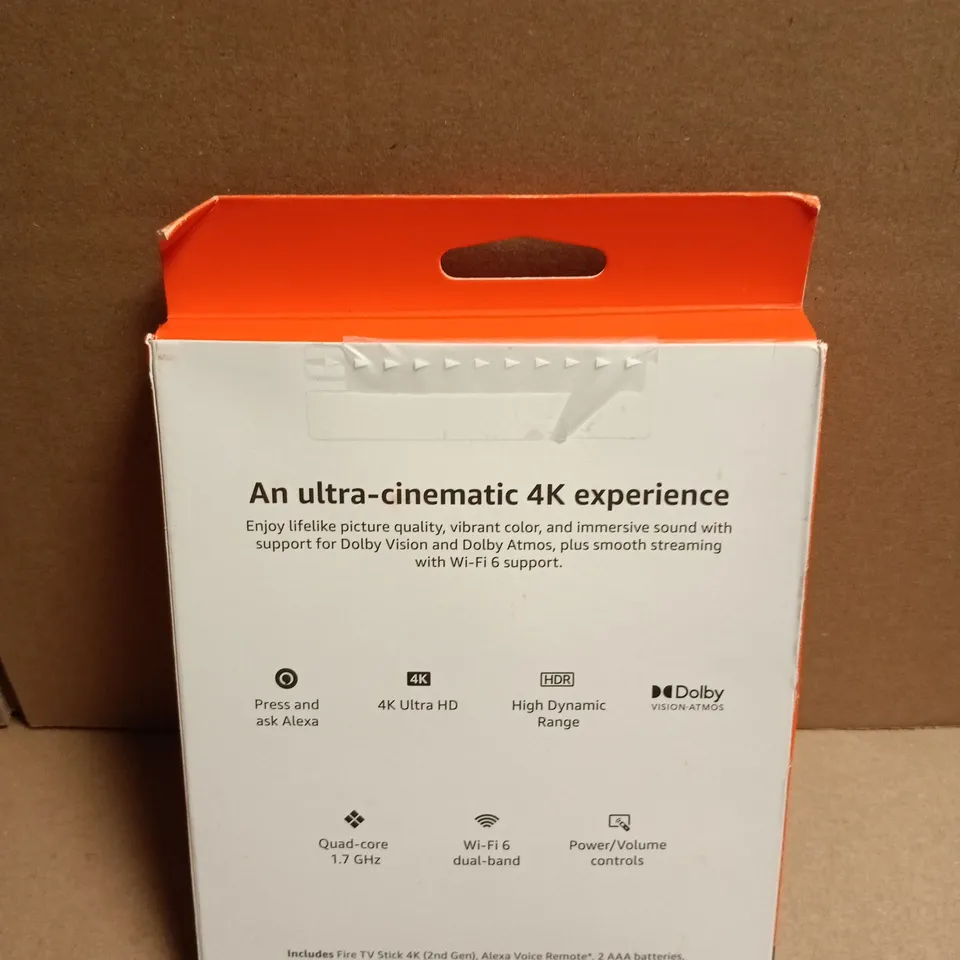 SEALED AMAZON FIRE TV STICK 4K STREAMING DEVICE