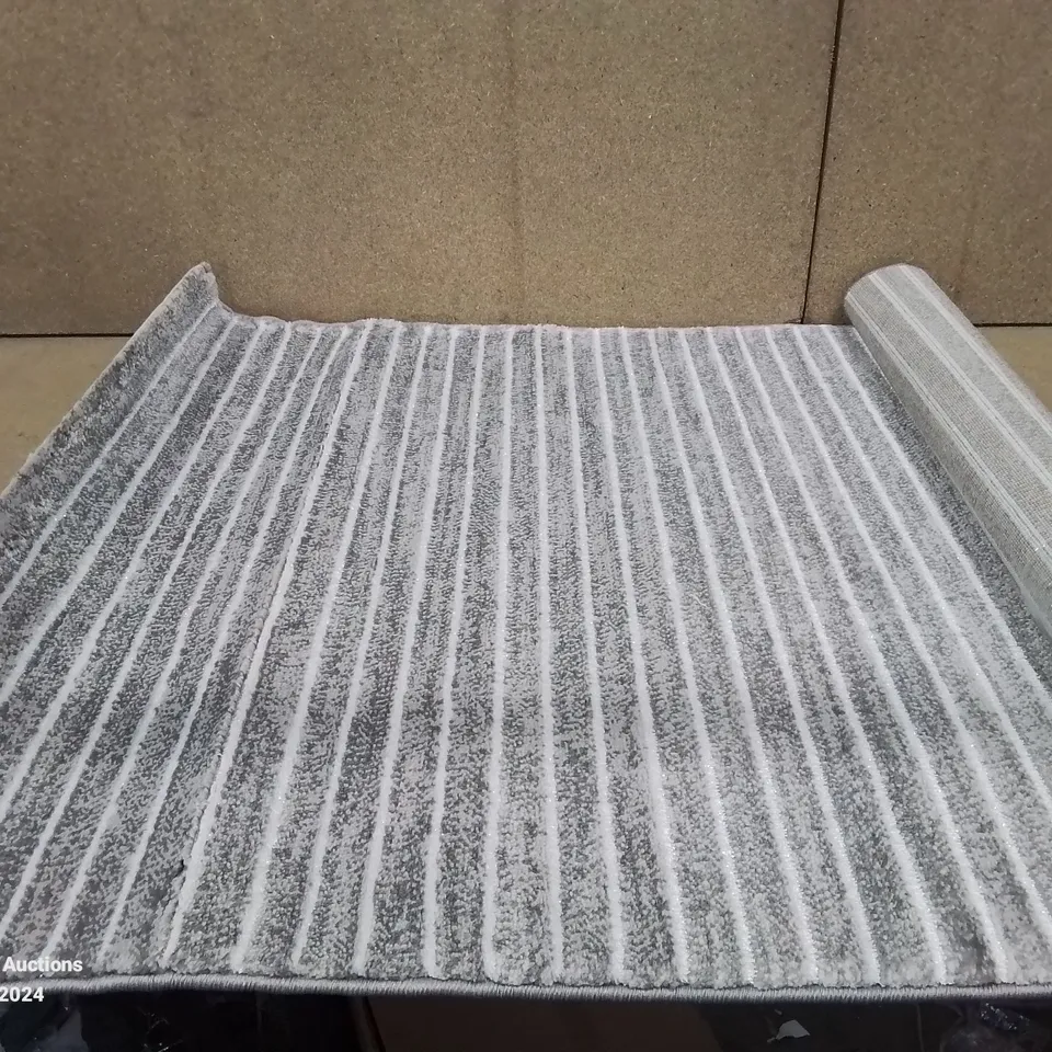 BRAND NEW PACO HOME TIV 2000 GREY TIVAGO RUG SIZE 80CM X 150CM 