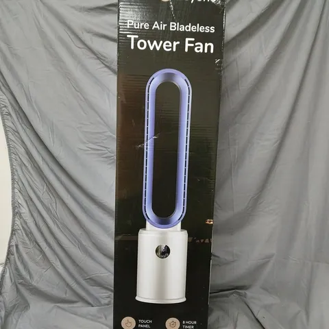 BOXED BLISS & BEYOND PURE AIR BLADELESS TOWER FAN