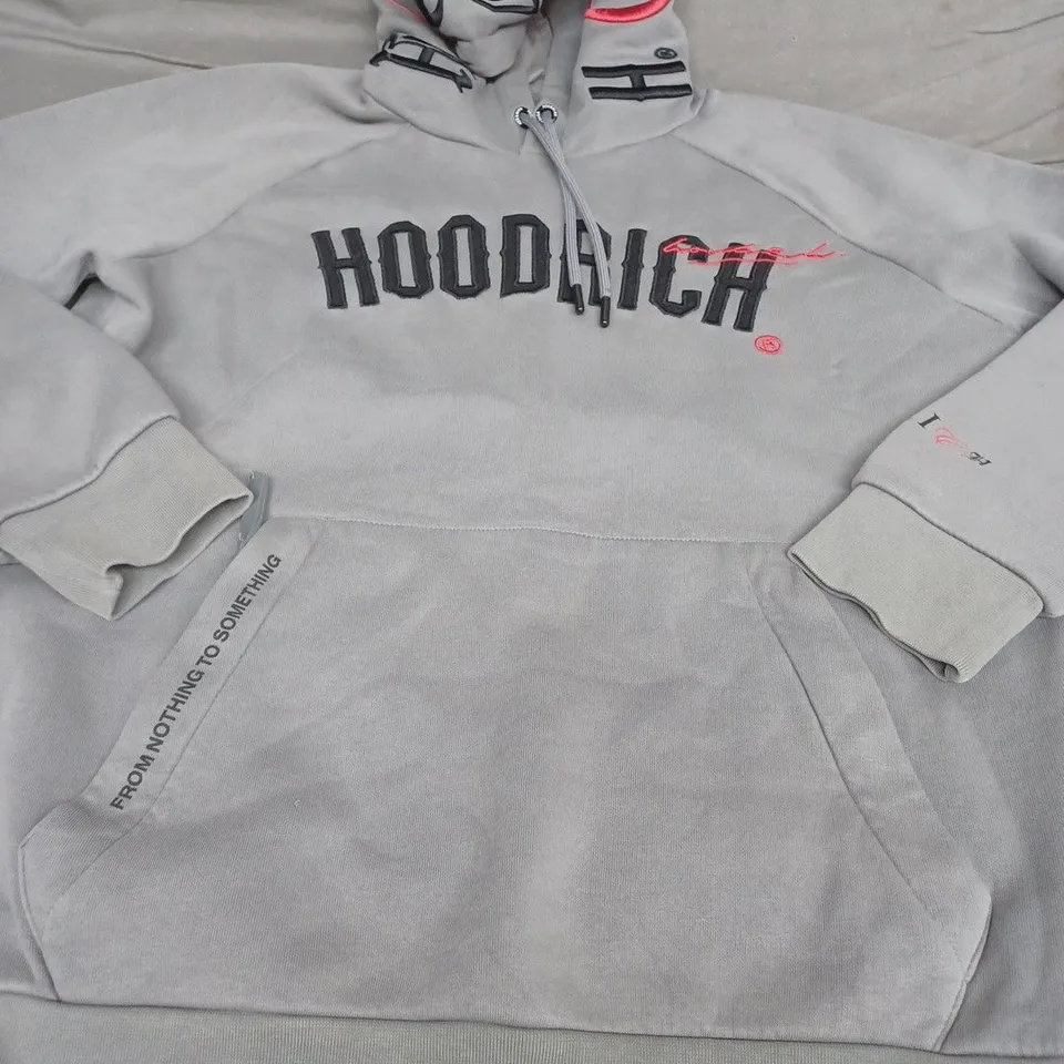 HOODRICH HOODIE, GREY - UK SIZE M