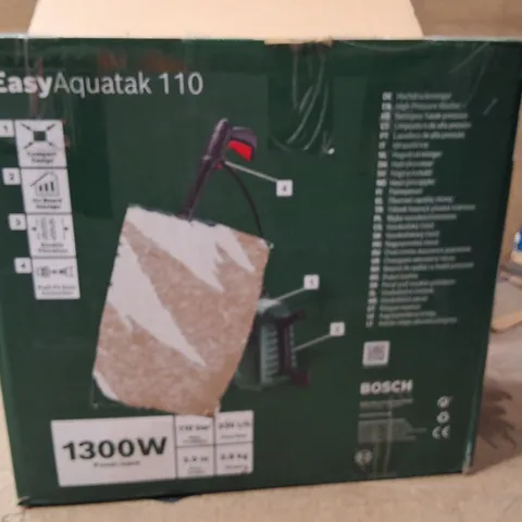 BOSCH EASYAQUATAK 110 HIGH-PRESSURE WASHER – 1300W (BOXED)