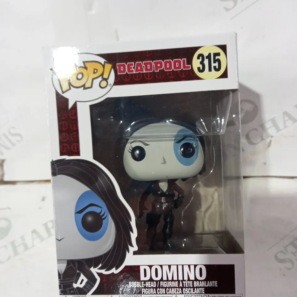 FUNKO POP DEADPOOL 315 - DOMINO BOBBLE-HEAD