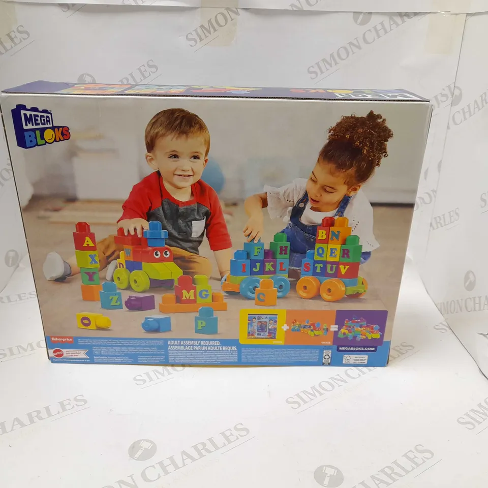 BRAND NEW MEGA BLOCKS ABC LEARNING TRAIN