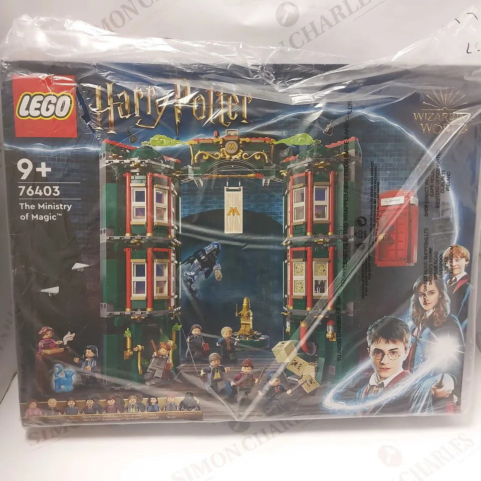 BOXED LEGO HARRY POTTER MINISTRY OF MAGIC (76403 SET) RRP £90