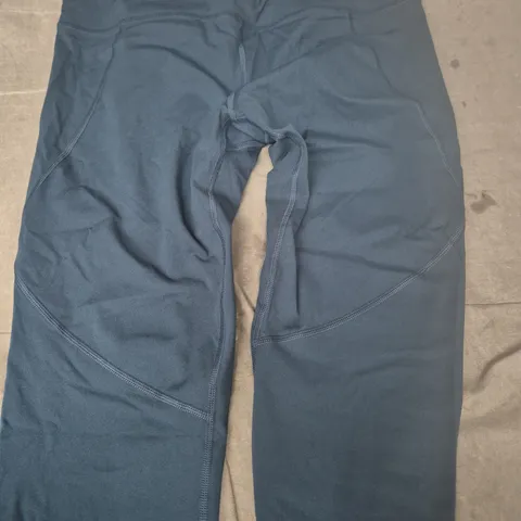 SWEATY BETTY POWER LEGGINGS IN DEEP TEAL SIZE UK MEDIUM