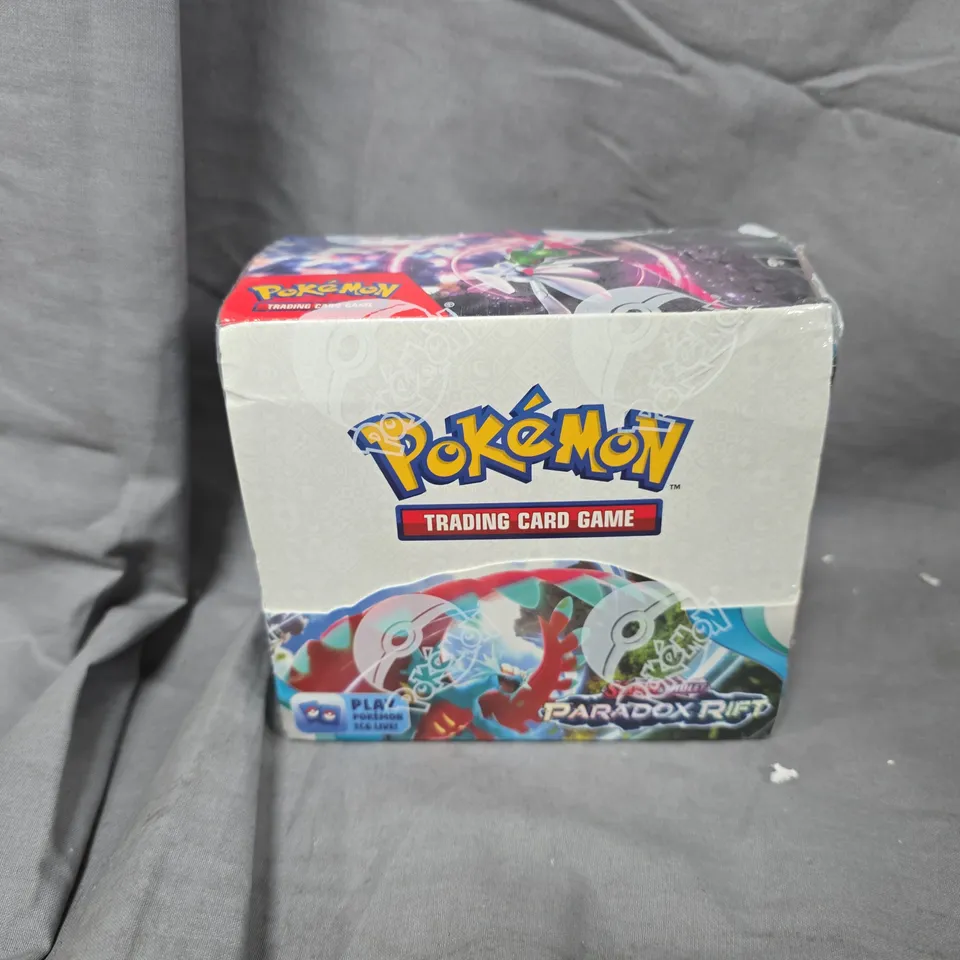 BOXED AND SEALED POKÉMON TRADING CARD GAME PARADOX RIFT BOOSTER BOX (SCARLET & VIOLET)