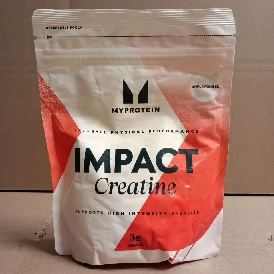 MYPROTEIN IMPACT CREATINE – UNFLAVOURED – 3 G CREATINE PER SERVING