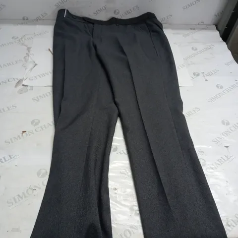 BOYS GRAPHITE SMART TROUSERS SIZE 34