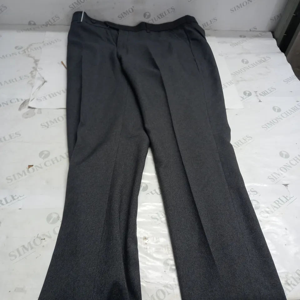 BOYS GRAPHITE SMART TROUSERS SIZE 34 
