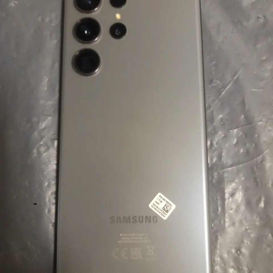 BOXED SAMSUNG S23 ULTRA 1TB MOBILE PHONE IN GRAPHITE - SM-S918B