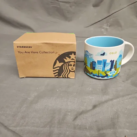 BOXED STARBUCKS YOU ARE HERE COLLECTION MUG - OSLO
