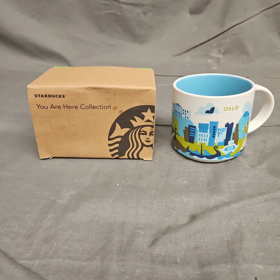 BOXED STARBUCKS YOU ARE HERE COLLECTION MUG - OSLO