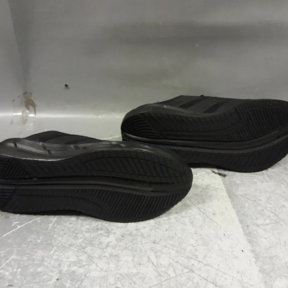 UNBOXED PAIR OF ADIDAS ORTHOLITE GALAXY 7 MENS BLACK UK 7.5 