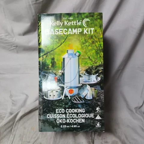KELLY KETTLE BASE CAMP KIT – OUTDOOR COOKING (BOXED)