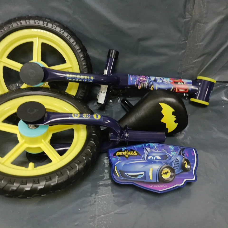 BATWHEELS KIDS 10INCH BALANCE BIKE  RRP £39.99