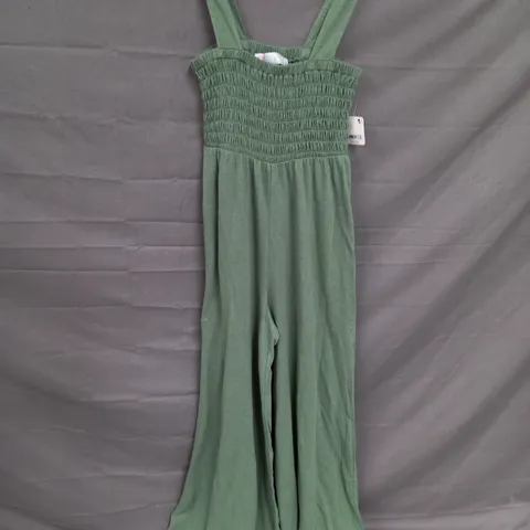 FREE PEOPLE JUMPSUIT IN WATERCRESS GREEN SIZE XS