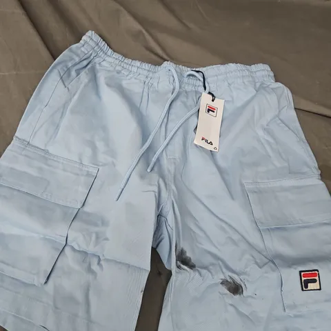 FILA CARGO SHORTS – CASHMERE BLUE, MEN’S UK LARGE