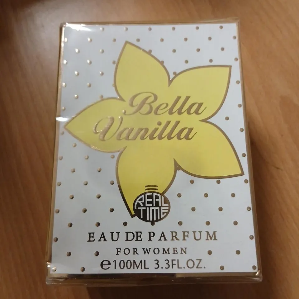 BOXED AND SEALED BELLA VANILLA EAU DE PARFUM FOR WOMEN 100ML