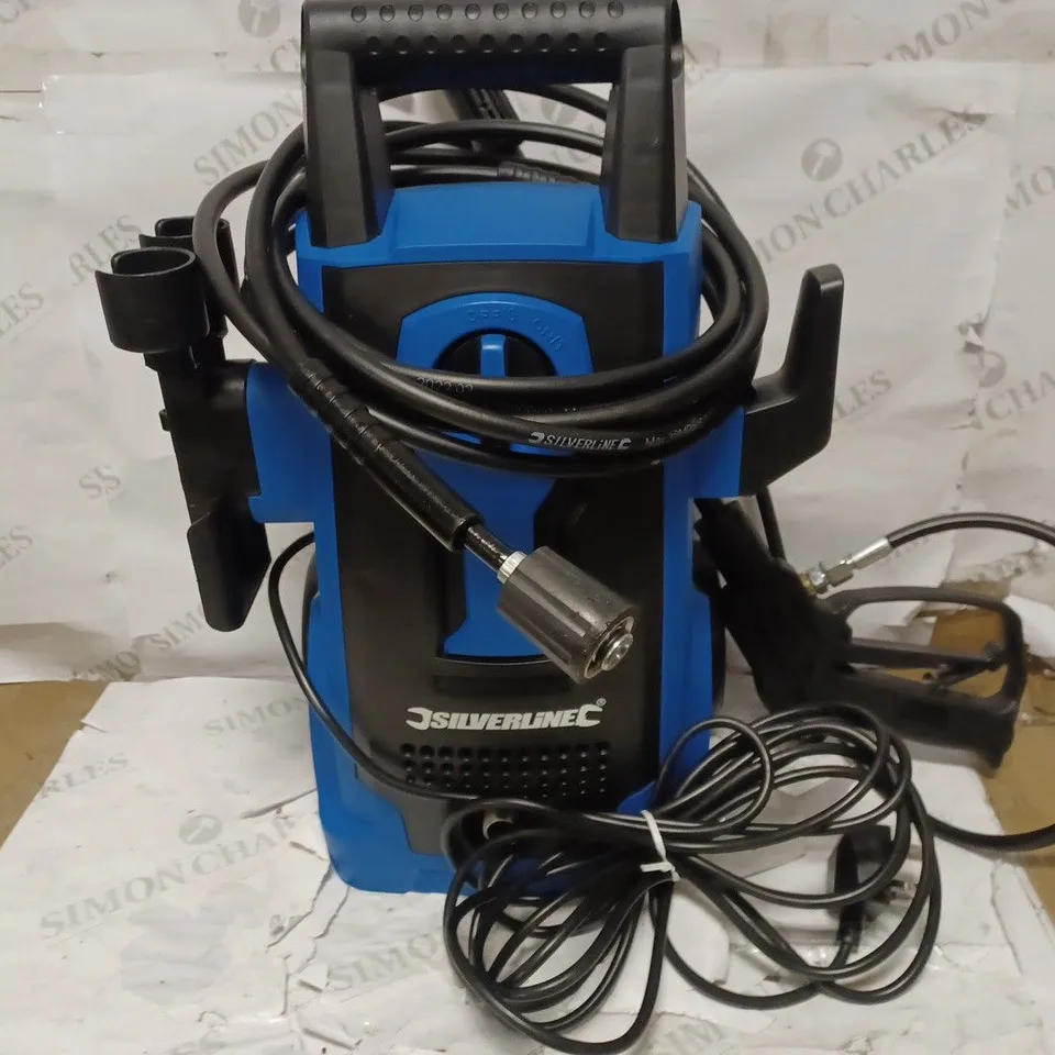 SILVERLINE 834832 105BAR HIGH PRESSURE WASHER 1400W