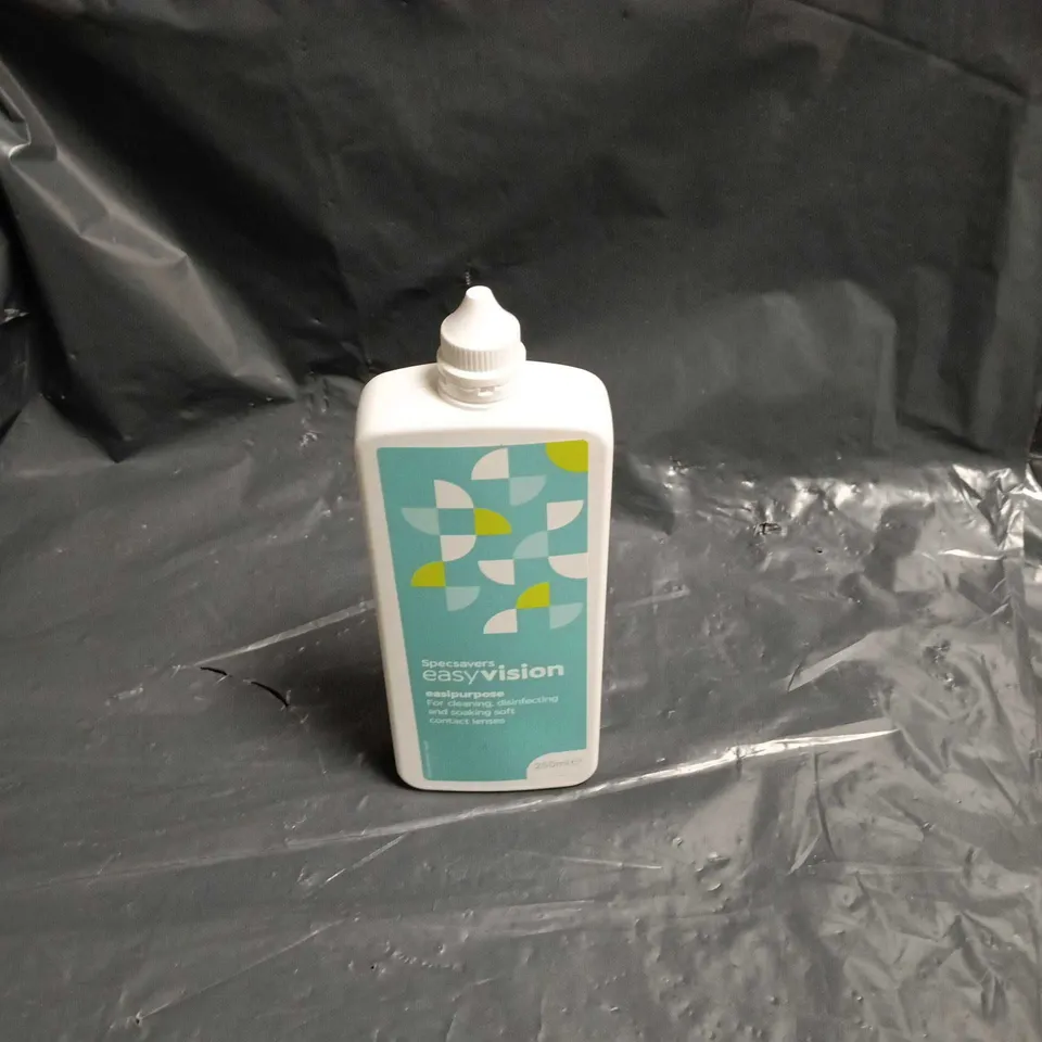 BOX OF APPROXIMATELY 30 ASSORTED CONTACT LENS CLEANERS