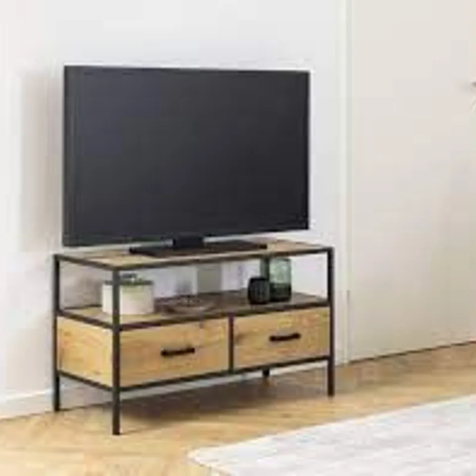 BOXED AILITH TV STAND FOR TVS UP TO 50" PINE
