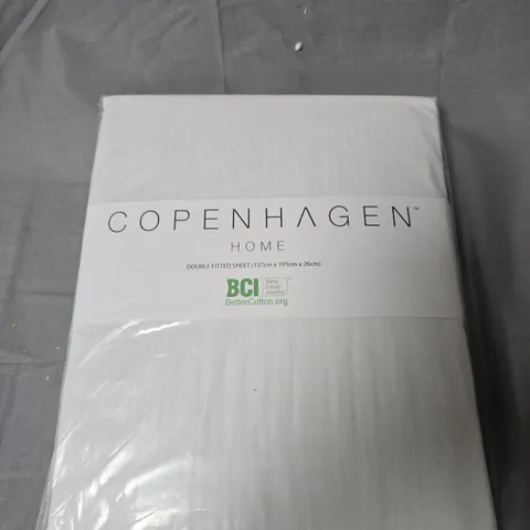 COPENHAGEN HOME DOUBLE FITTED SHEET – 137 X 191 X 26 CM