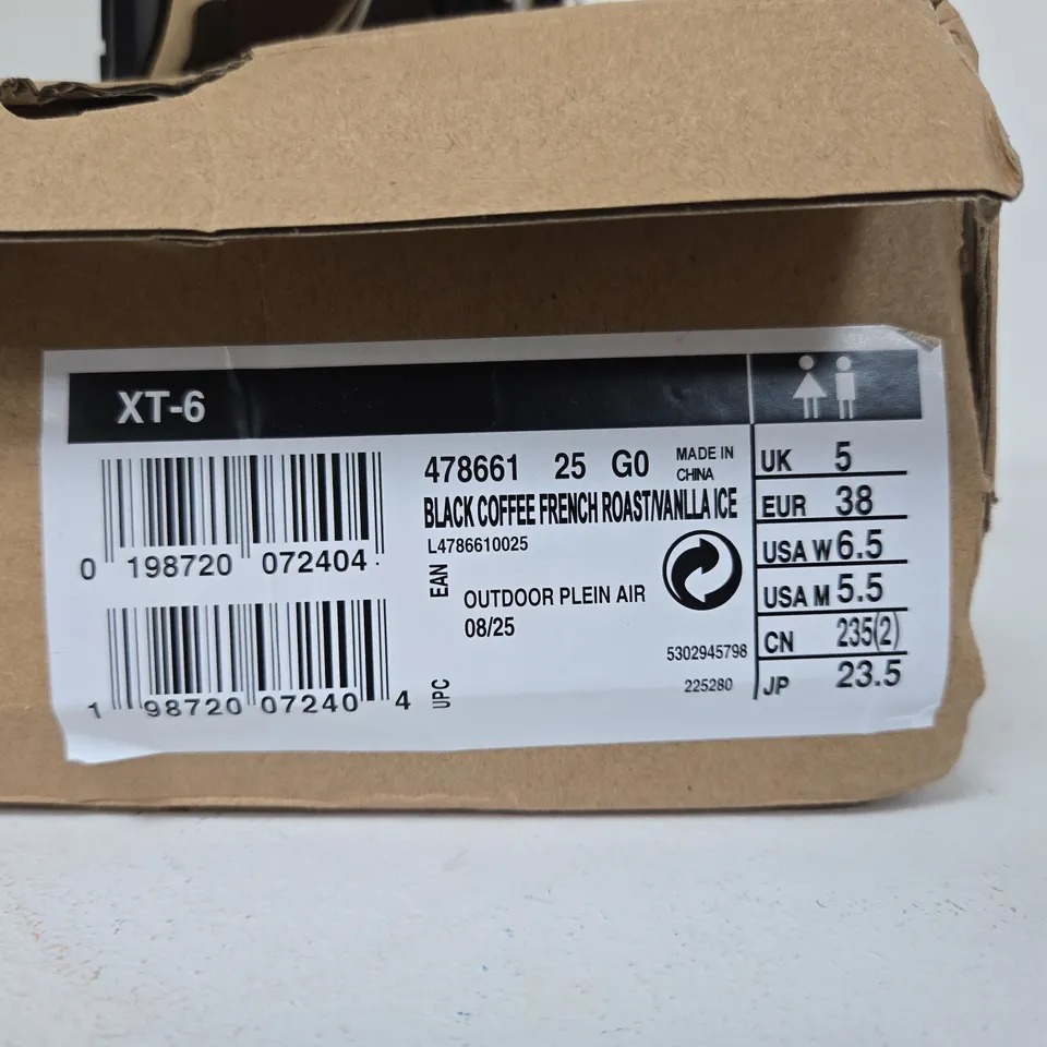 SALOMON XT 6 SIZE 5