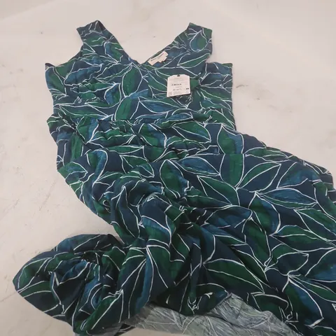 SEASALT CORNWALL LILY LEAF STORM DRESS – UK 14 PETITE (US 10, EU 42)