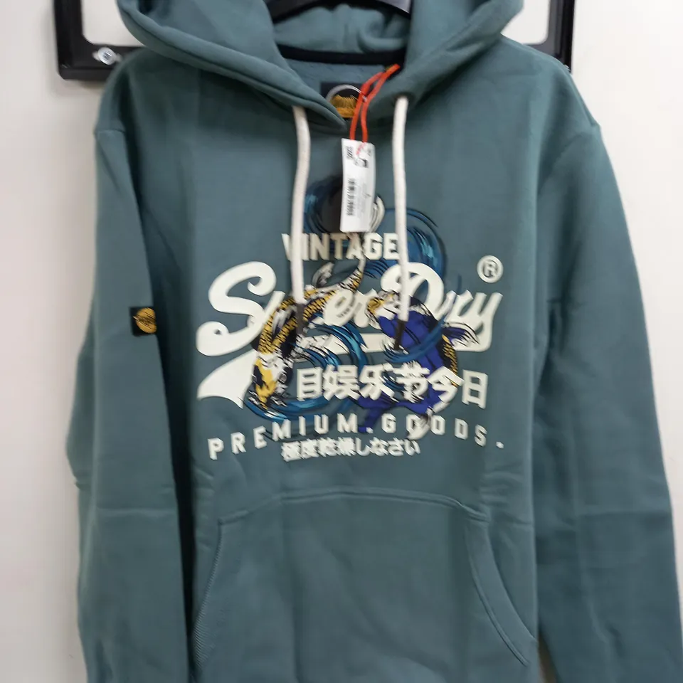 SUPERDRY JAPANESE VL GRAPHIC HOODIE - L